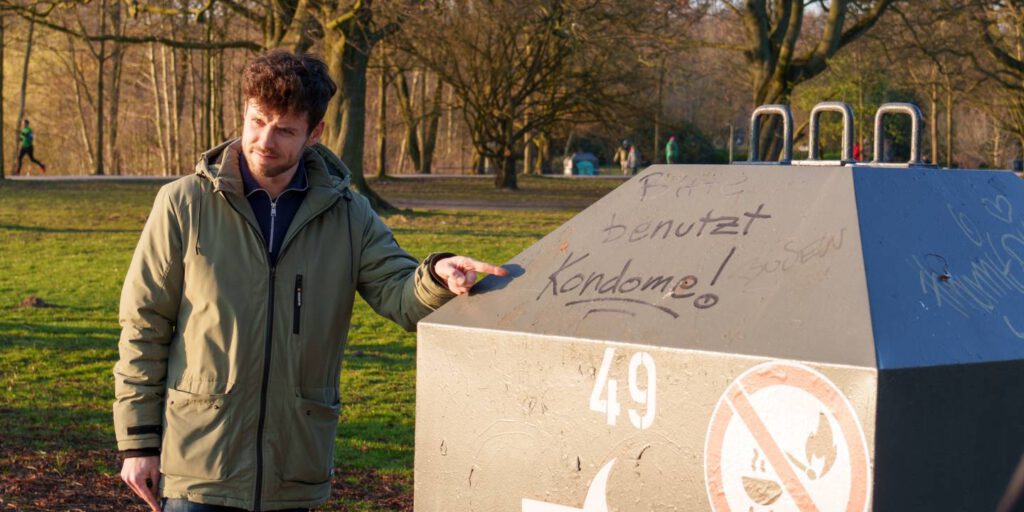 Botschaft im Stadtpark