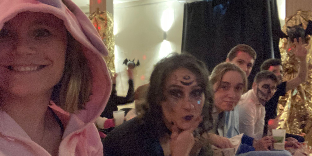 Die beiden halben Pauls an Halloween