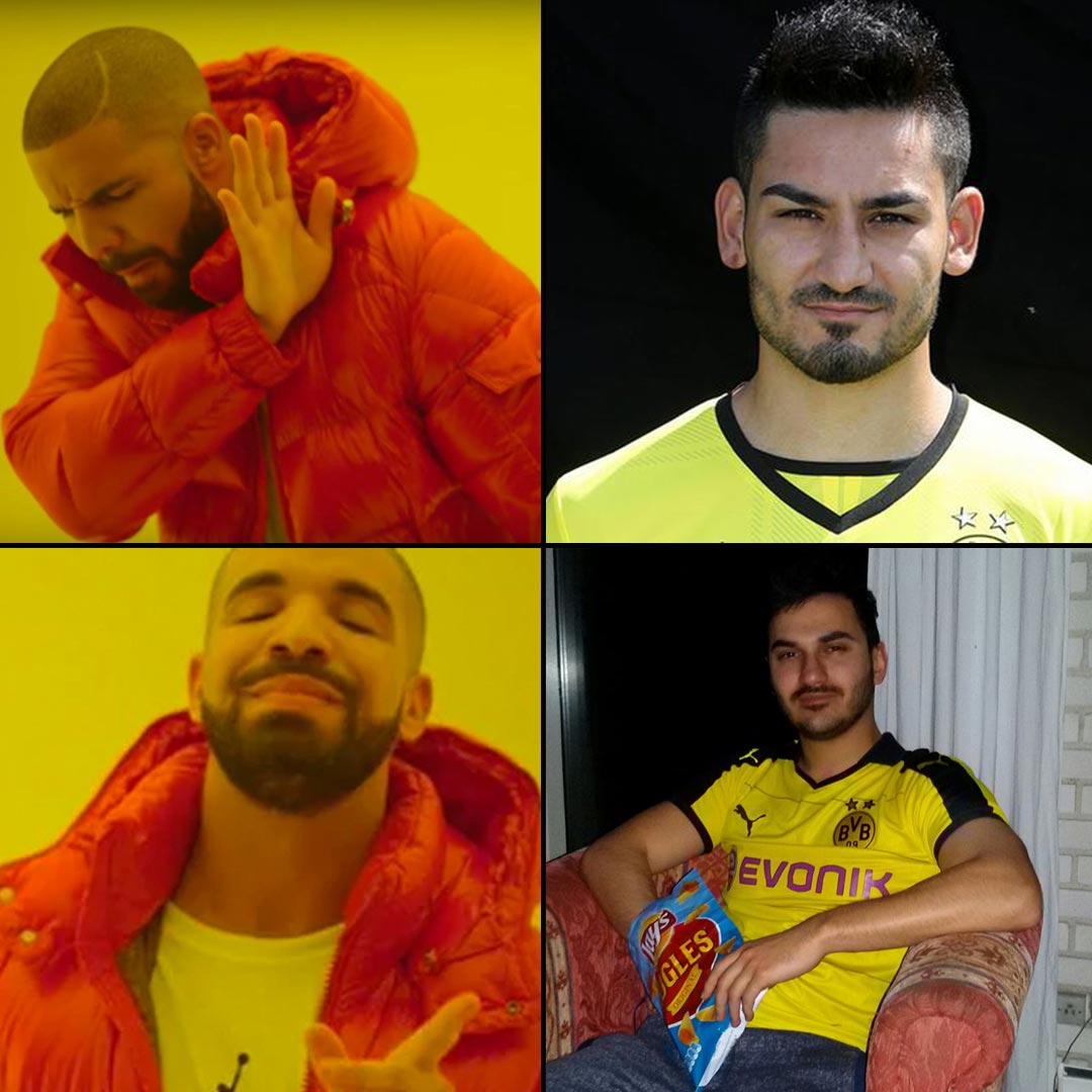 Rassismus oder wirklich ein Hauch von Ähnlichkeit? Apuan Gündogan might be a real thing.