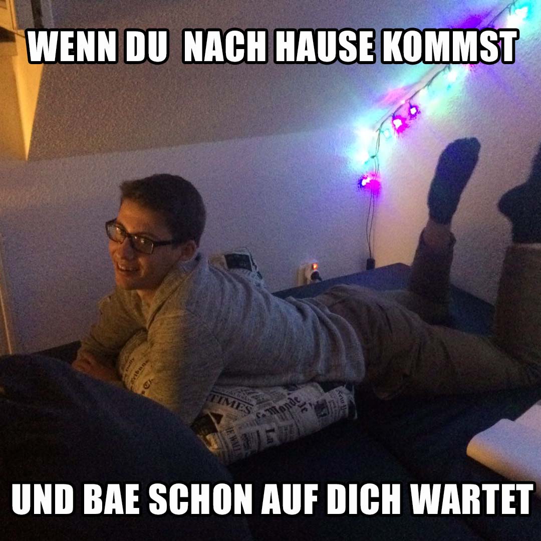 Vorfreude ist die schönste Freude.