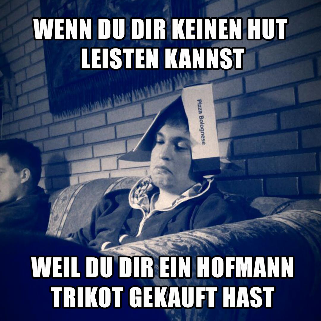 Hofmann-Trikots verlieren nach dem Kauf 95% ihres Werts.