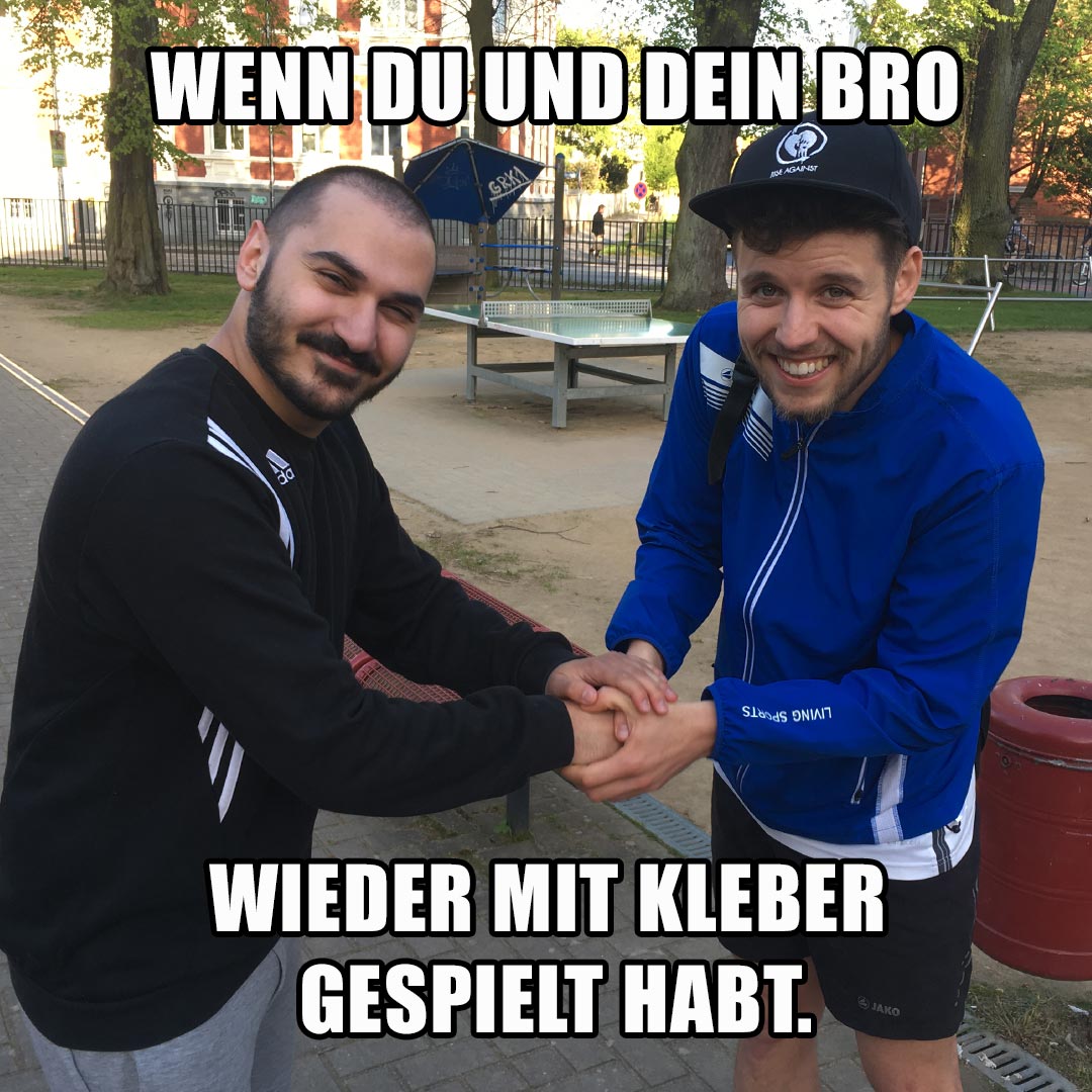 Kleber fällt nicht unter die "Messer, Gabel, Schere, Licht"-Regel.